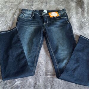 Members mark girls favorite knit denim Jeans 14/16 NWT BLUE